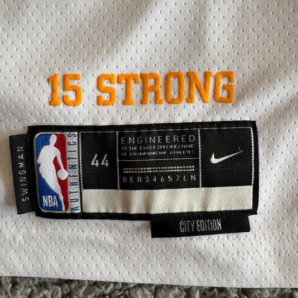 Nike Authentic Kevin Love NBA 2023 Miami Heat City Edition Swingman Jersey M 44 - Picture 2 of 10